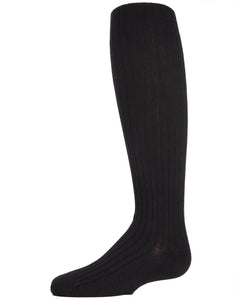 MEMOI Cotton ribbed tights